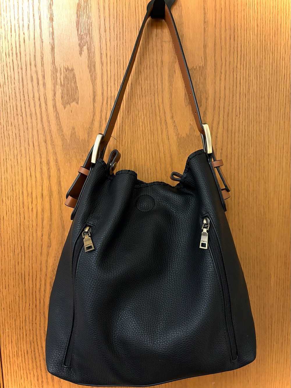 JEN & CO. Alexa 2-In-1 Concealed Carry Hobo Bag Vegan Leather